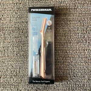 Tweezer man rose gold facial tool